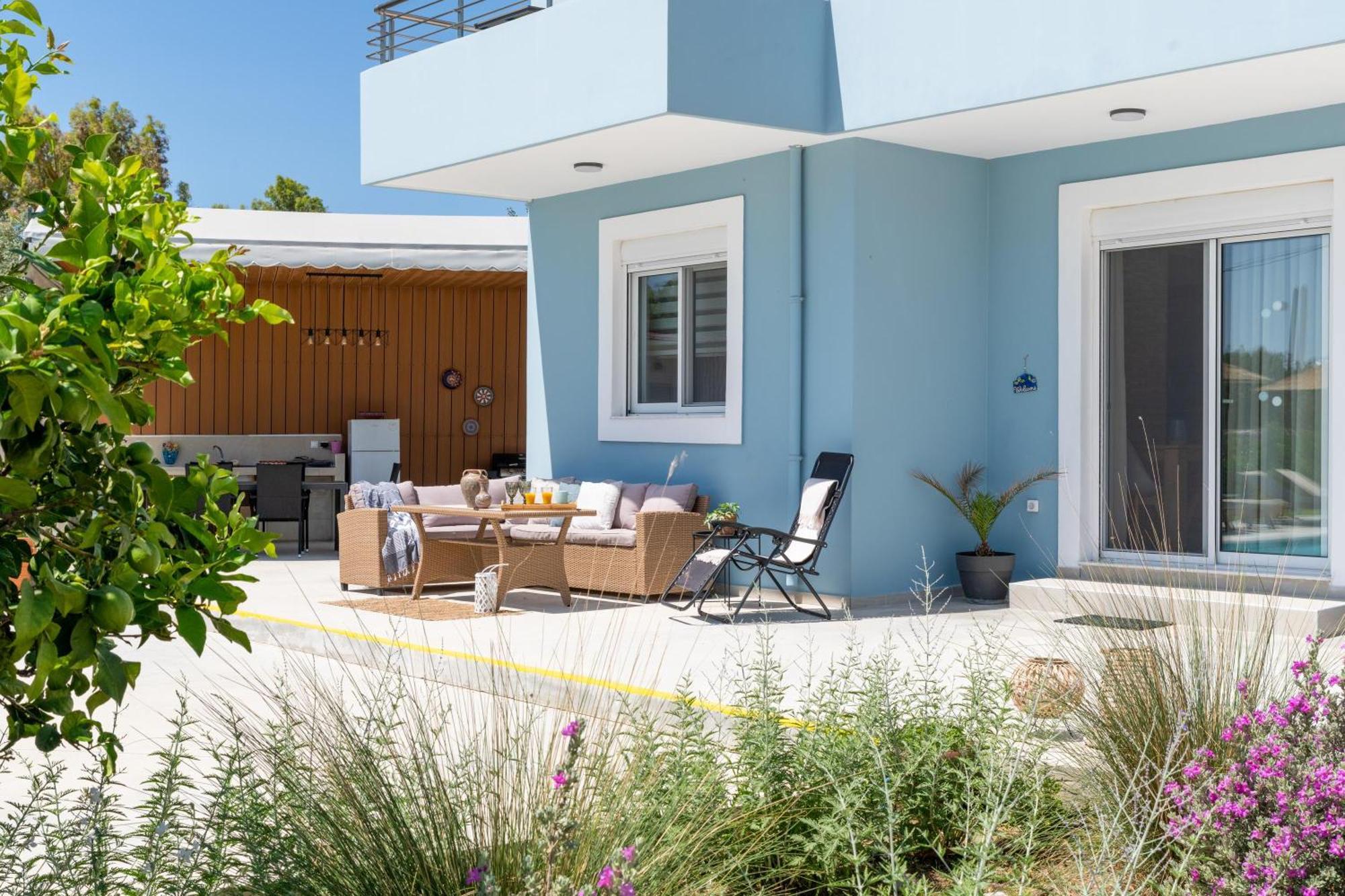 Ethria Pool Villa With Heated Jacuzzi Afándu Kültér fotó