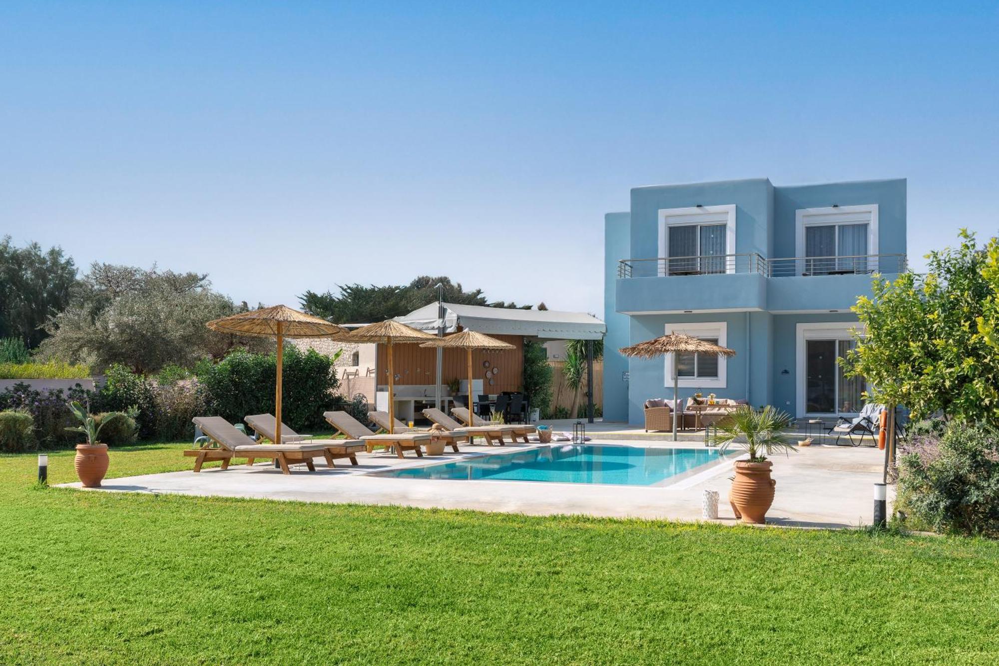 Ethria Pool Villa With Heated Jacuzzi Afándu Kültér fotó